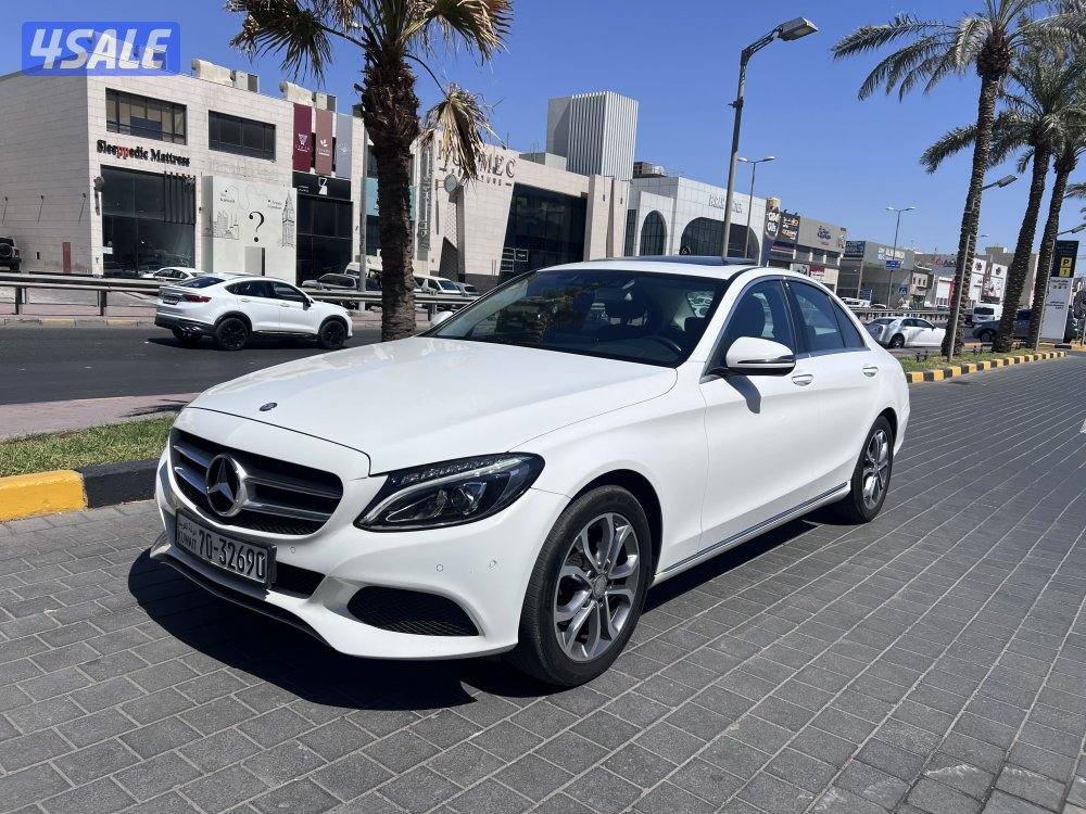 مرسيدس C200 بحالة الوكالة0