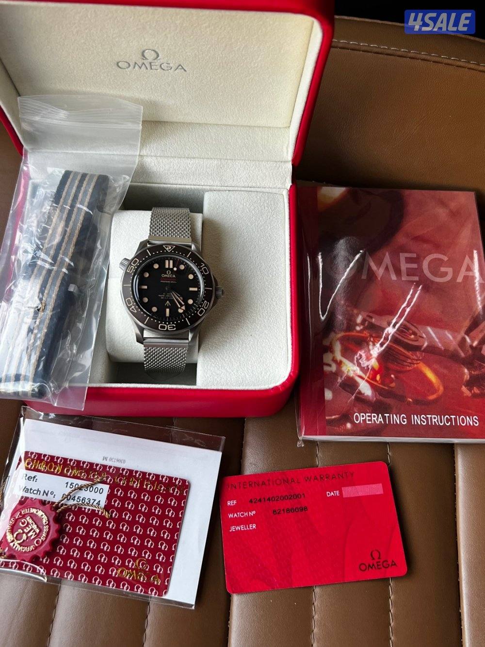 للبيع ساعة اوميغاا سي ماستر اصدار007 طبق الاصل0