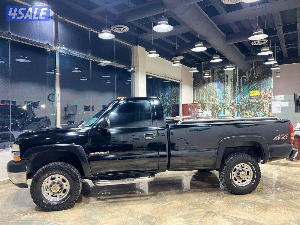 سلفرادو دبل قير ارضي موديل 2001 ماشي 279 الف وكالة الكويت1