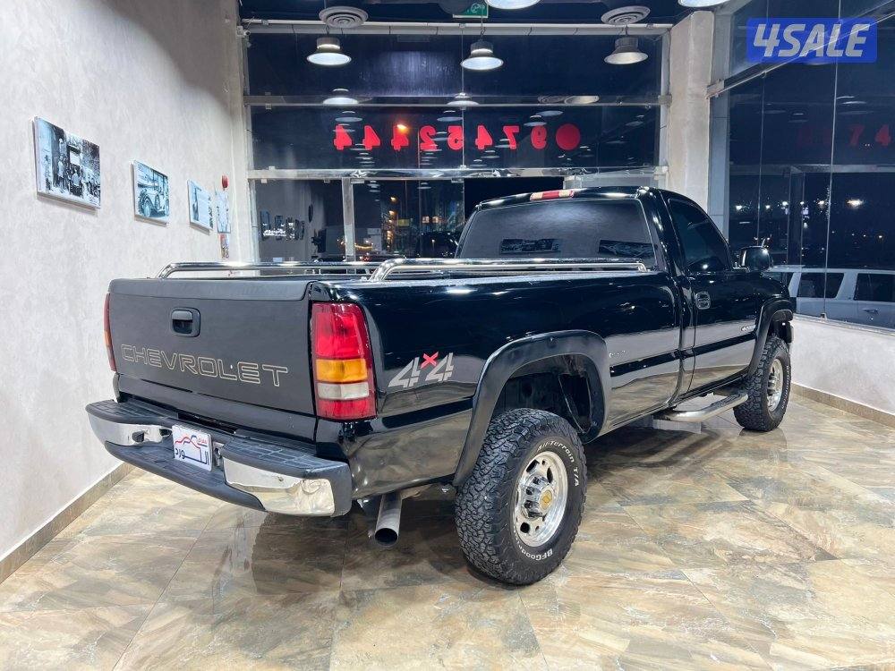 سلفرادو دبل قير ارضي موديل 2001 ماشي 279 الف وكالة الكويت3