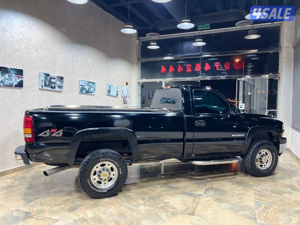 سلفرادو دبل قير ارضي موديل 2001 ماشي 279 الف وكالة الكويت4