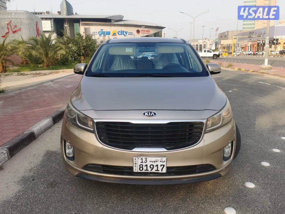 كيا كرنفال 2016 صبغ الوكاله عداد 250 شرط الفحص2