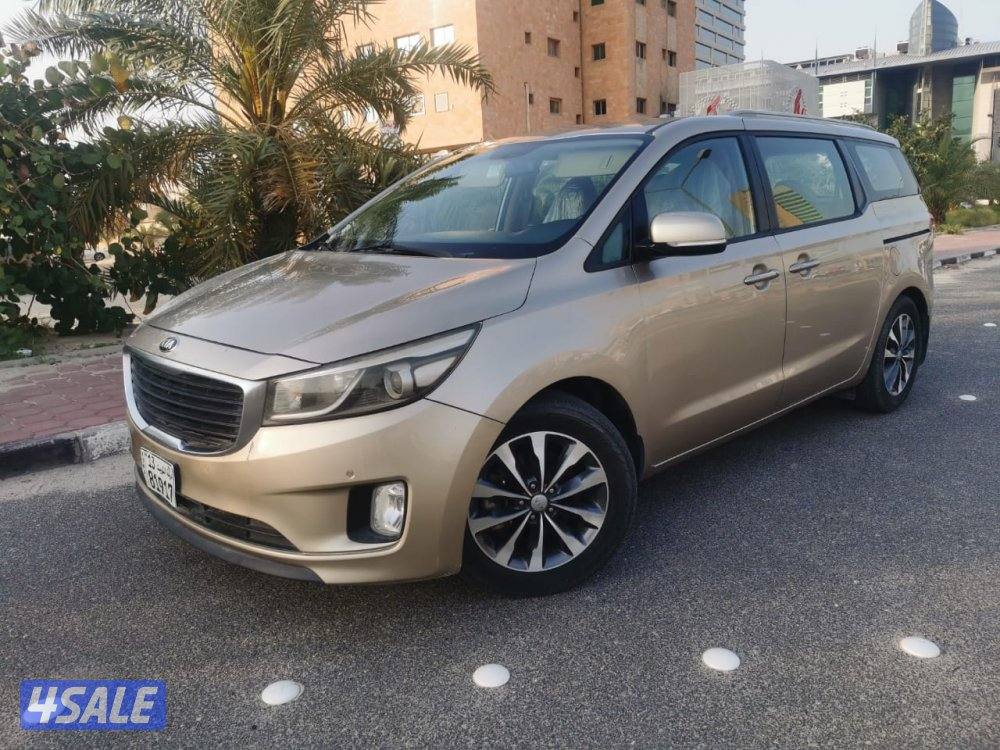 كيا كرنفال 2016 صبغ الوكاله عداد 250 شرط الفحص3
