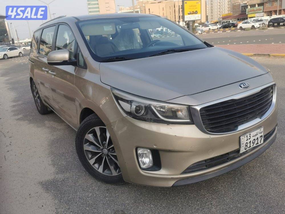 كيا كرنفال 2016 صبغ الوكاله عداد 250 شرط الفحص4