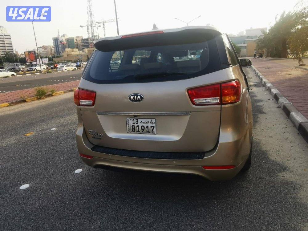 كيا كرنفال 2016 صبغ الوكاله عداد 250 شرط الفحص5