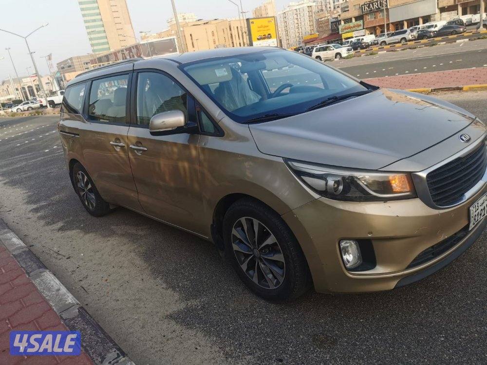 كيا كرنفال 2016 صبغ الوكاله عداد 250 شرط الفحص8