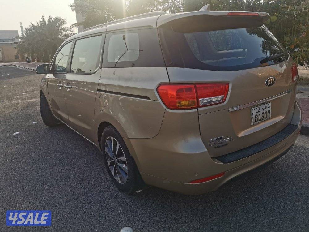 كيا كرنفال 2016 صبغ الوكاله عداد 250 شرط الفحص9