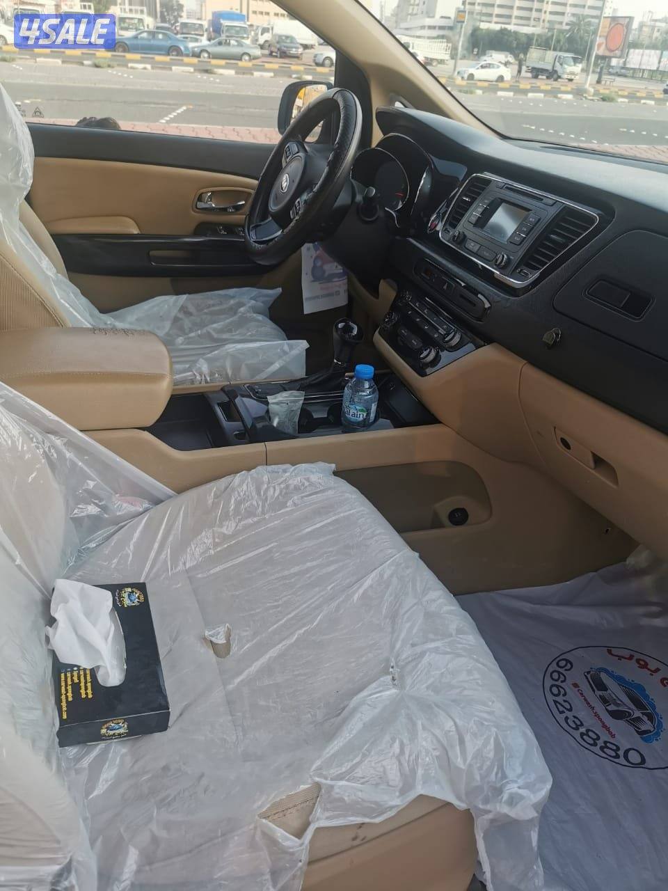 كيا كرنفال 2016 صبغ الوكاله عداد 250 شرط الفحص14