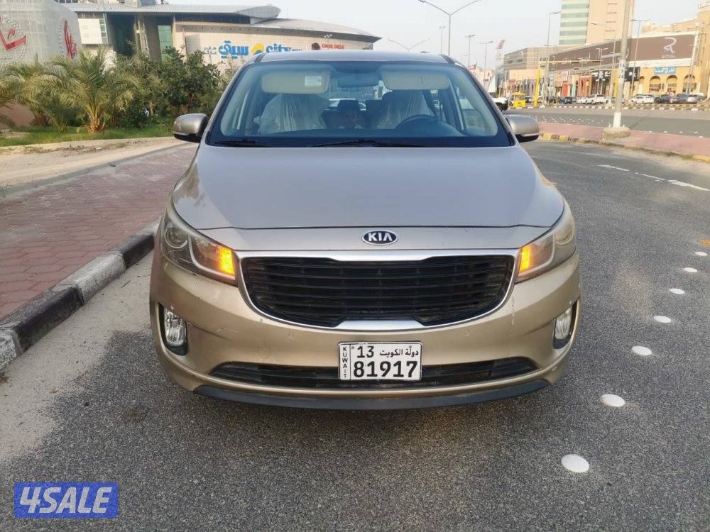 كيا كرنفال 2016 صبغ الوكاله عداد 250 شرط الفحص15