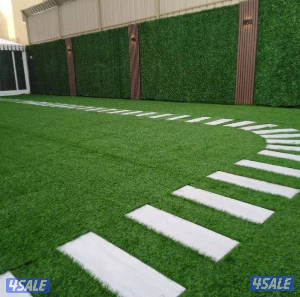 تنسيق الحدائق والبيع تيل صناعى مذكرات خشب وصور تركي ويوجد تركيب5