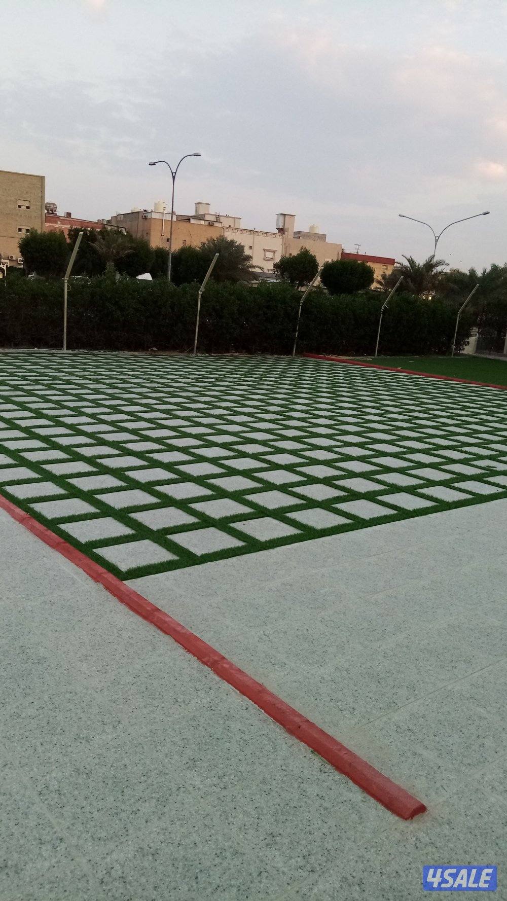 تنسيق الحدائق والبيع تيل صناعى مذكرات خشب وصور تركي ويوجد تركيب13