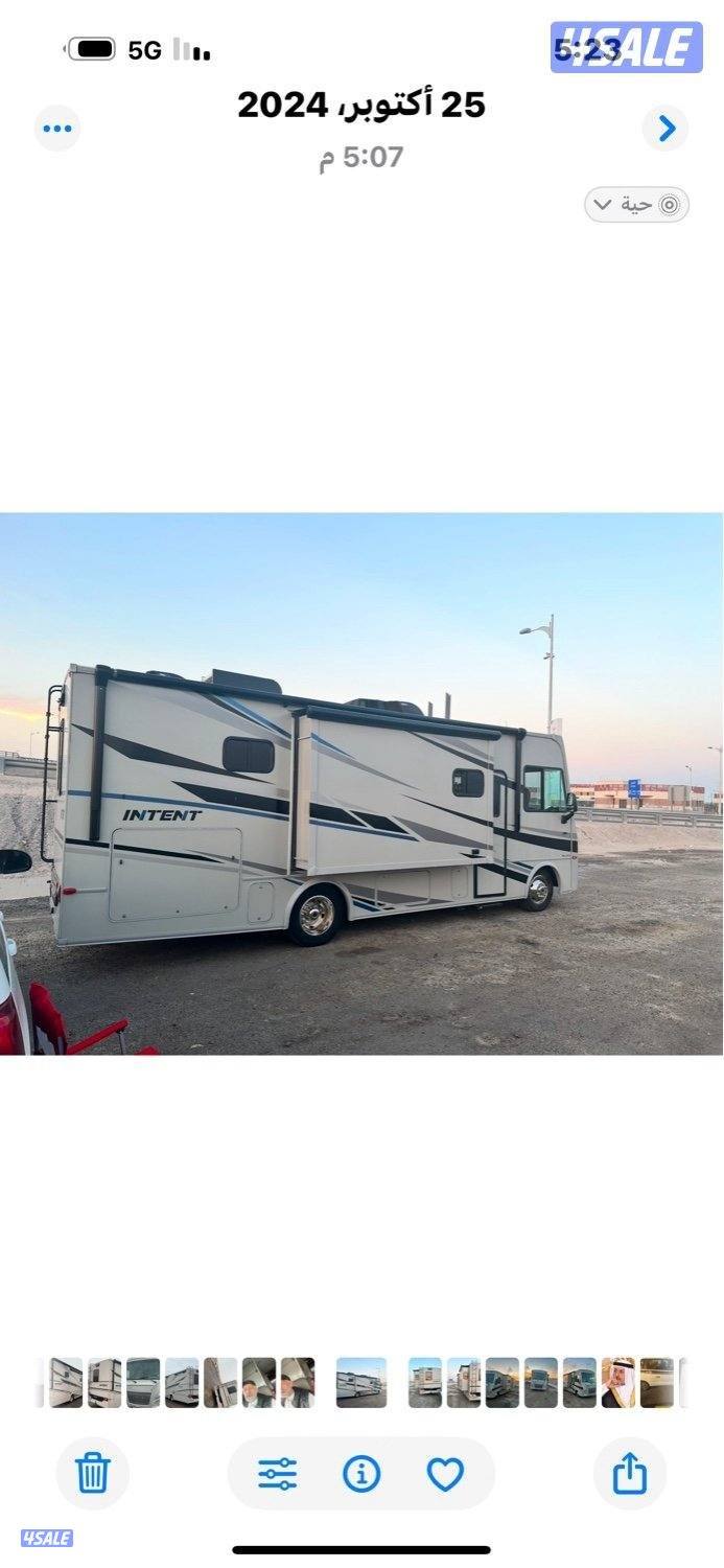 للبيع كلاس A  الحجم 27قدم 3 توسعات0