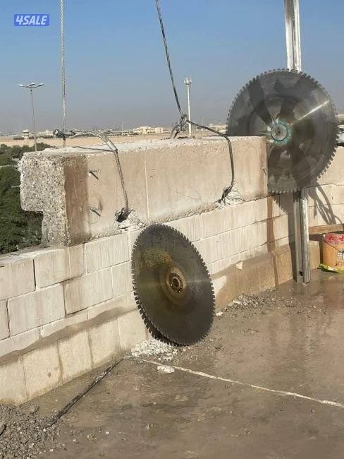 قص خرسانه ليزر وعمل فتحات الكور5