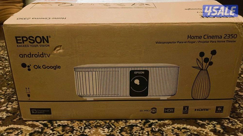 بروجكتر فور كي سمارت جديد(Epson Home Cinema 2350 4K PRO-UHD Projector)0