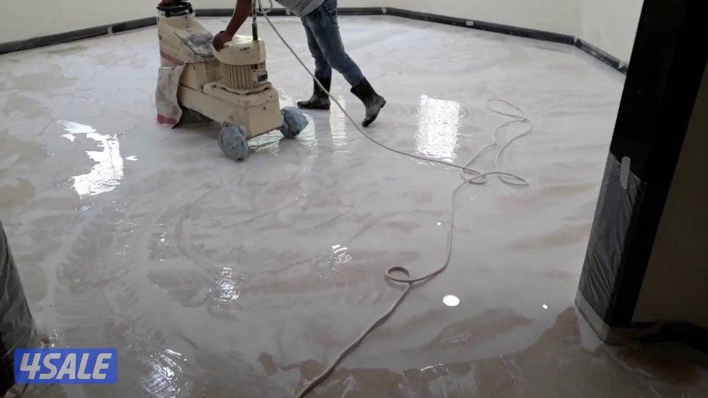 ابو ابراهيم لجلي ارضيات. جلي رخام. جلي مزاييك. جلي خرسانة.1