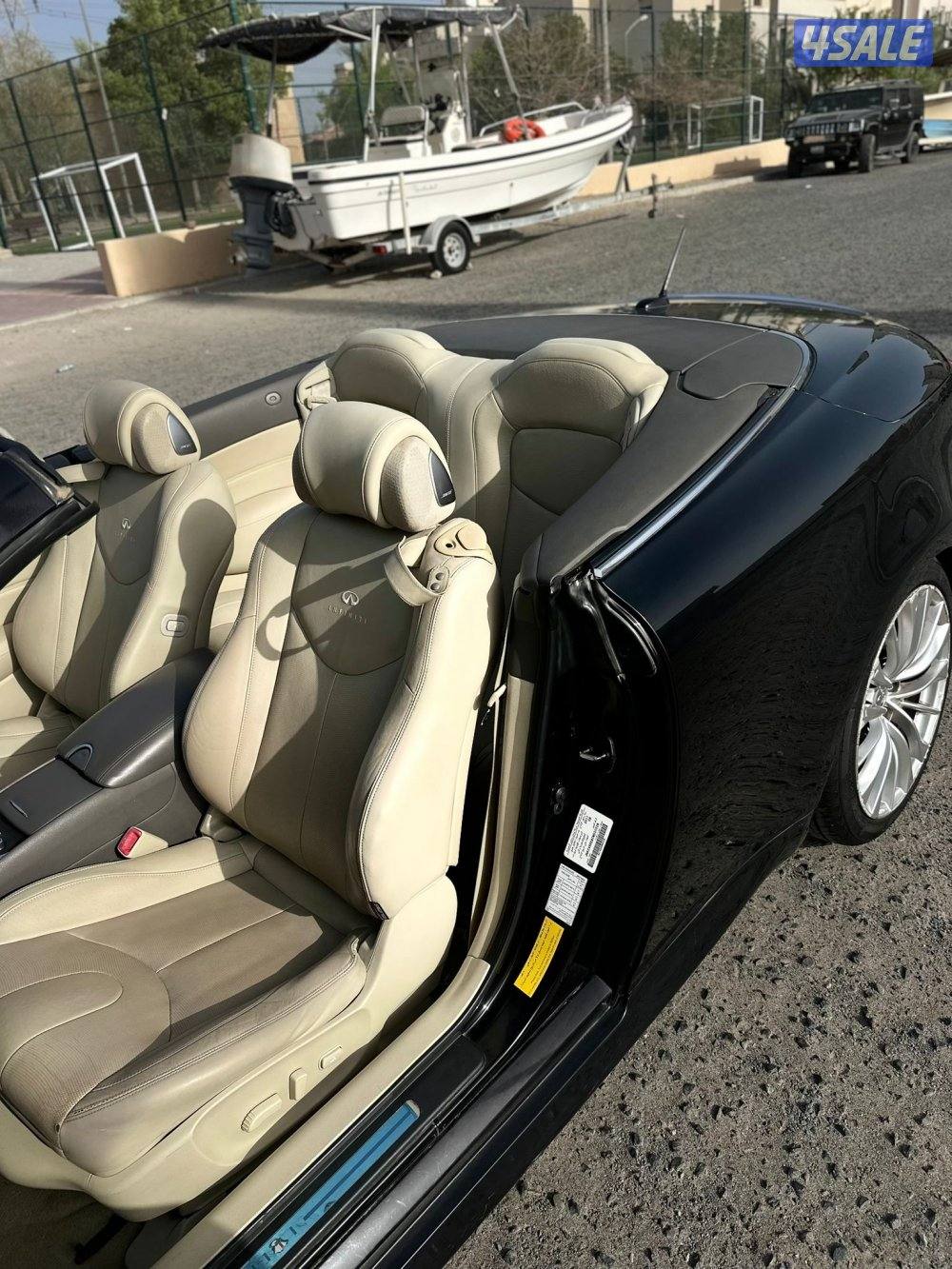 انفنتي G37 موديل 2012 ماشي 200 الف صبغ وسيرفس وكاله8