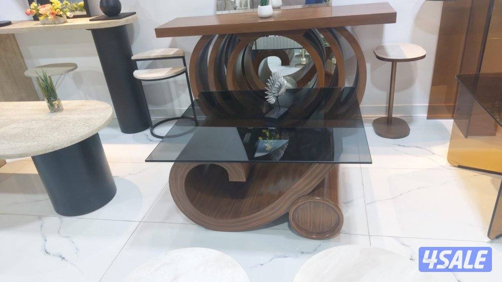 تفصال طاولات وكنسولات حسب القياس6