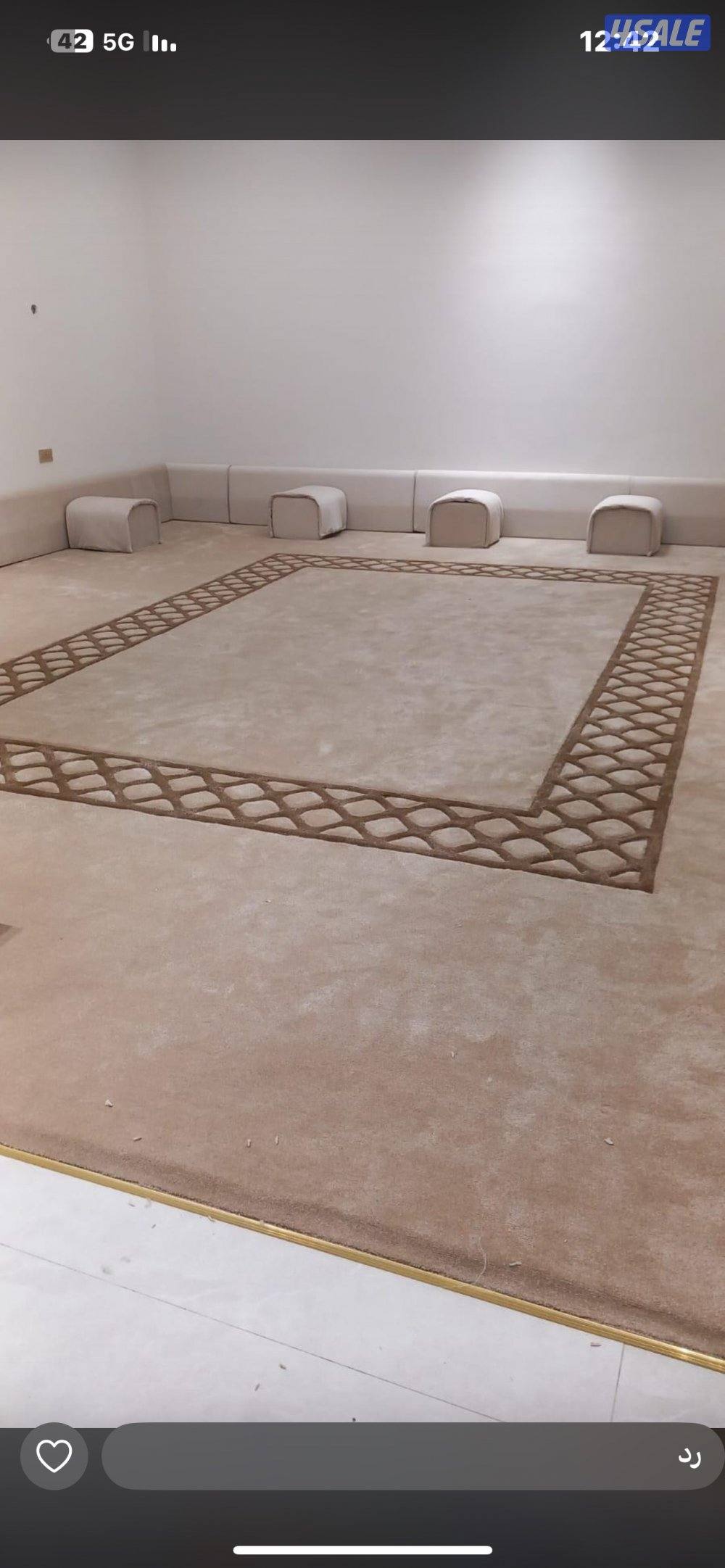 تركيب جميع أنواع السجاد والستاير والمساند بسعر مخازن الجمله بإذن الله10