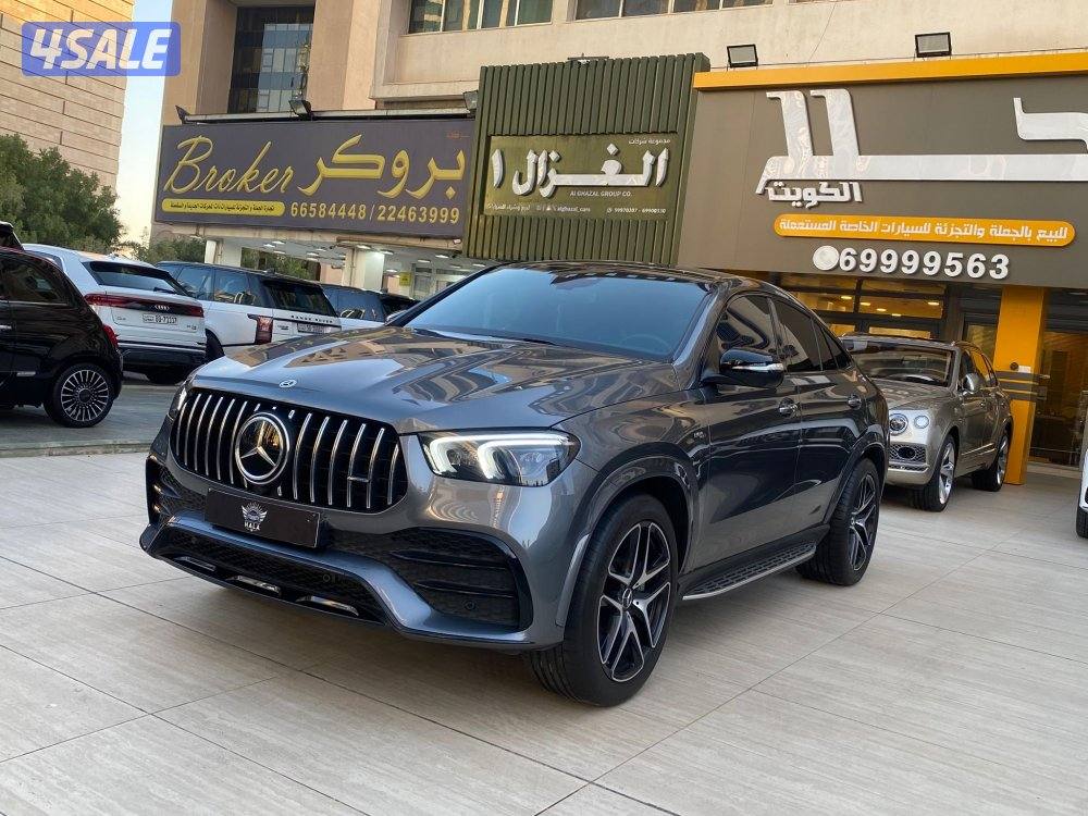 مرسيدس GLE53 AMG موديل 2023 عداد 32 الف كيلو فقط تحت كفاله صبغ الوكاله0