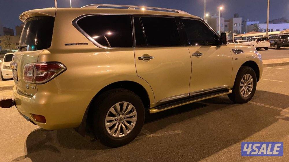 نيسان باترول ٣٢٠ sE موديل ٢٠١٣ ذهبي2