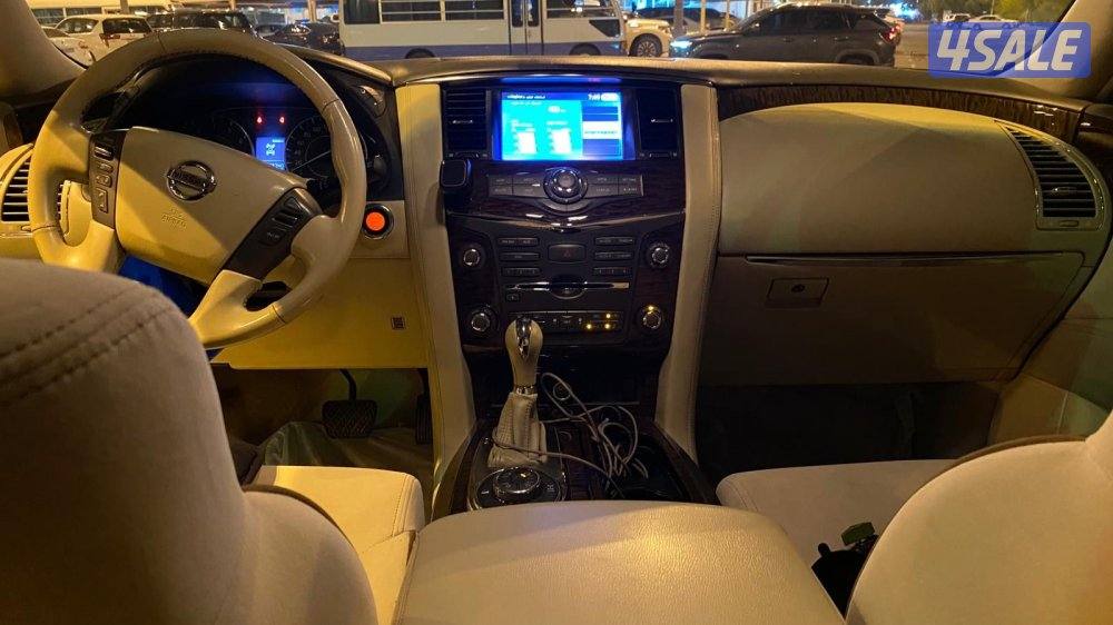 نيسان باترول ٣٢٠ sE موديل ٢٠١٣ ذهبي4