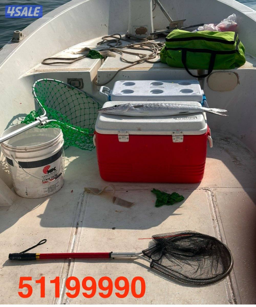 رحلات حداق ونزهه مع نوخذه كويتي شغل مرتب خيوط وسنانير وجق  ابواحمد6