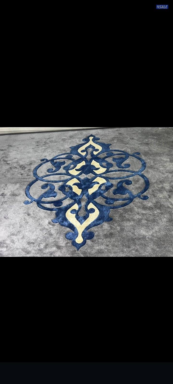 يوجد لدينا جميع انواع السجاد الساده والمشجر باركيه بلاستك قطع جاهزا4