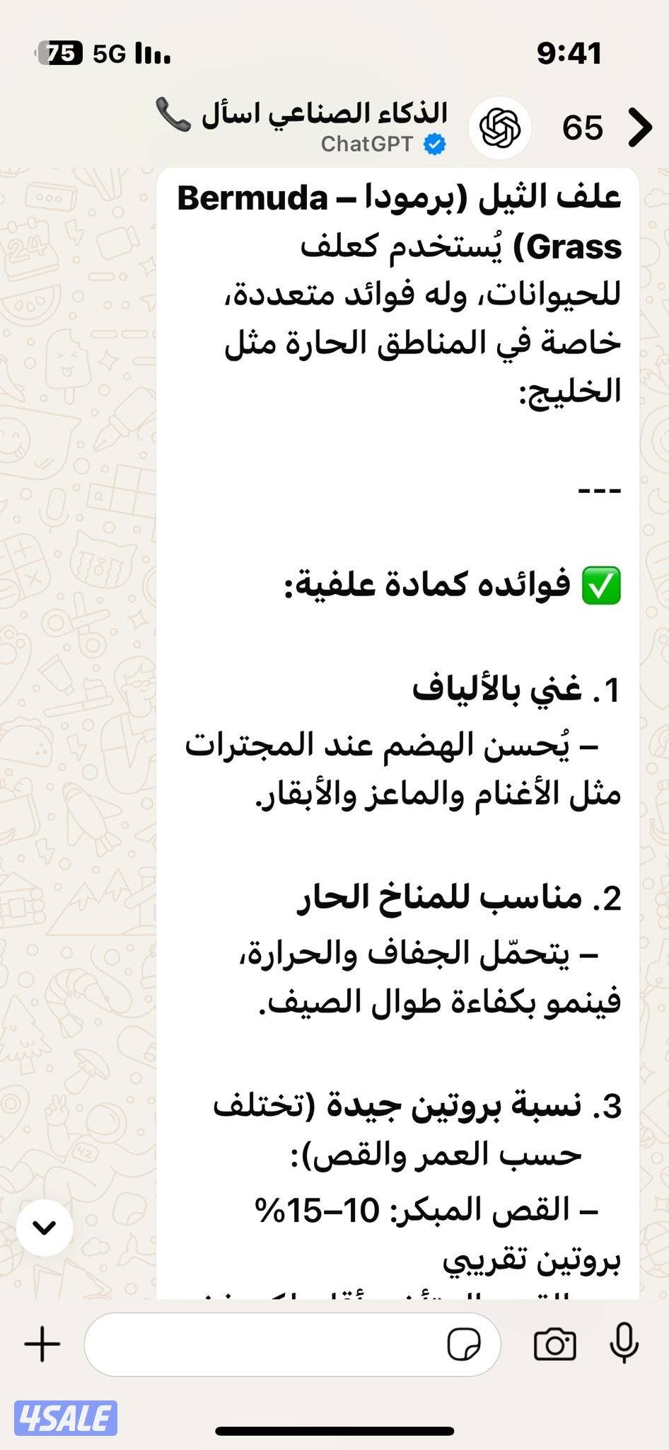 خياش علف ثيل + بذور برسيم3