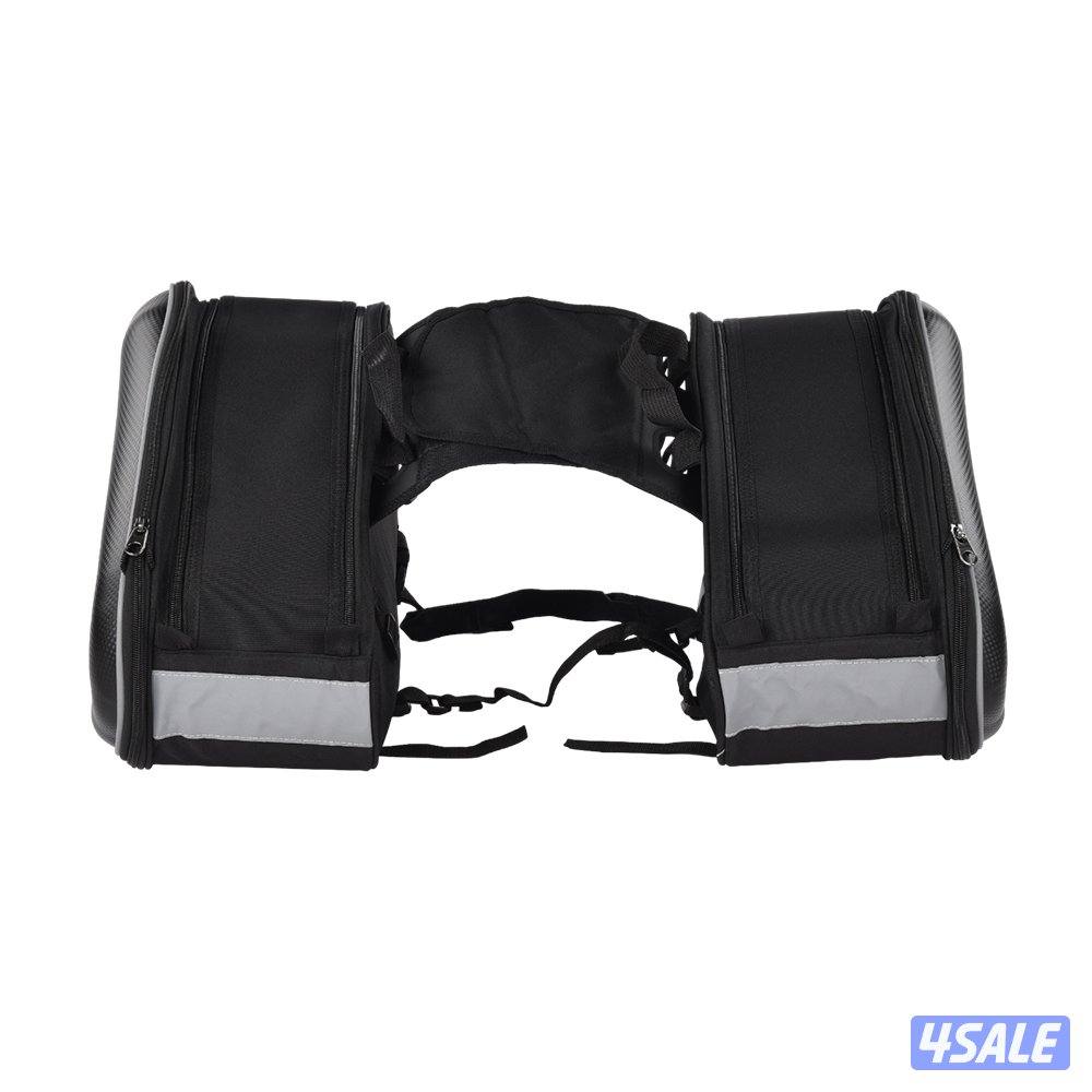 شنط  سيكل تثبت على المقعد الخلفي جديدة، معاها مرابطها وغلاف مطري4