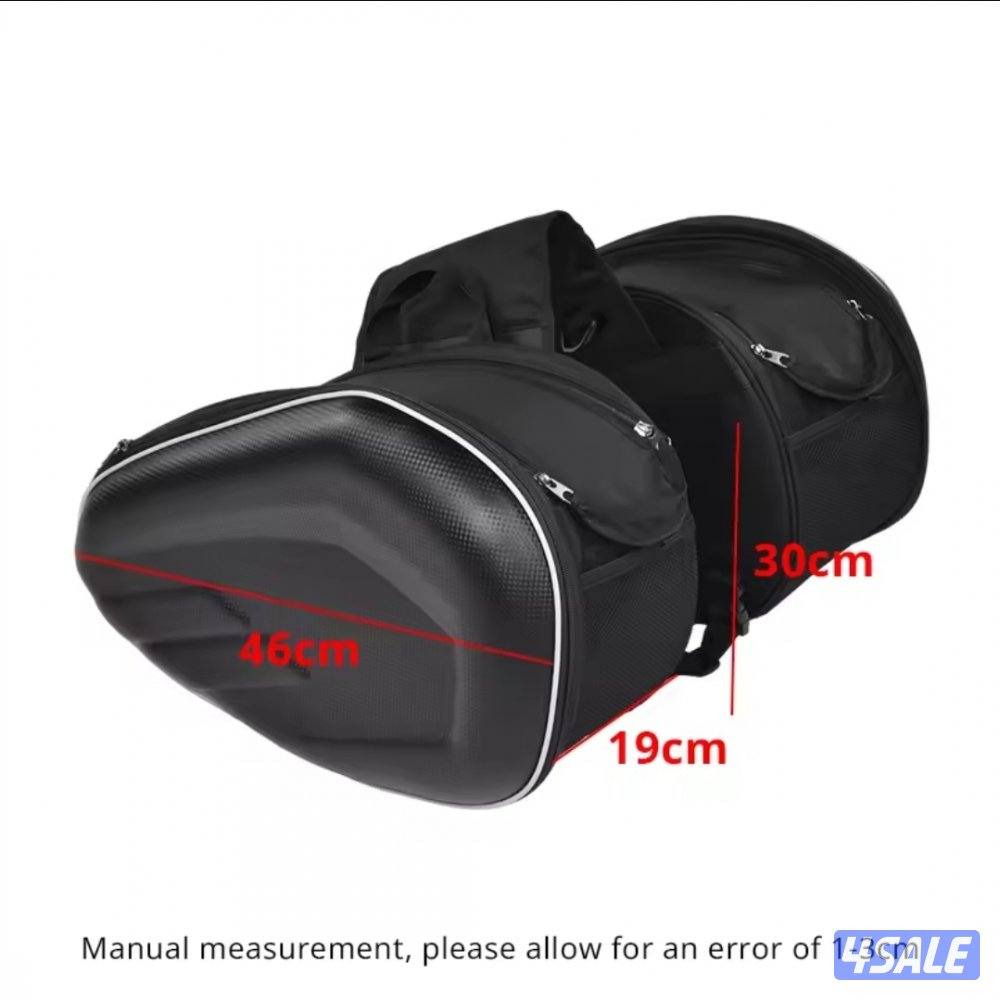 شنط  سيكل تثبت على المقعد الخلفي جديدة، معاها مرابطها وغلاف مطري6