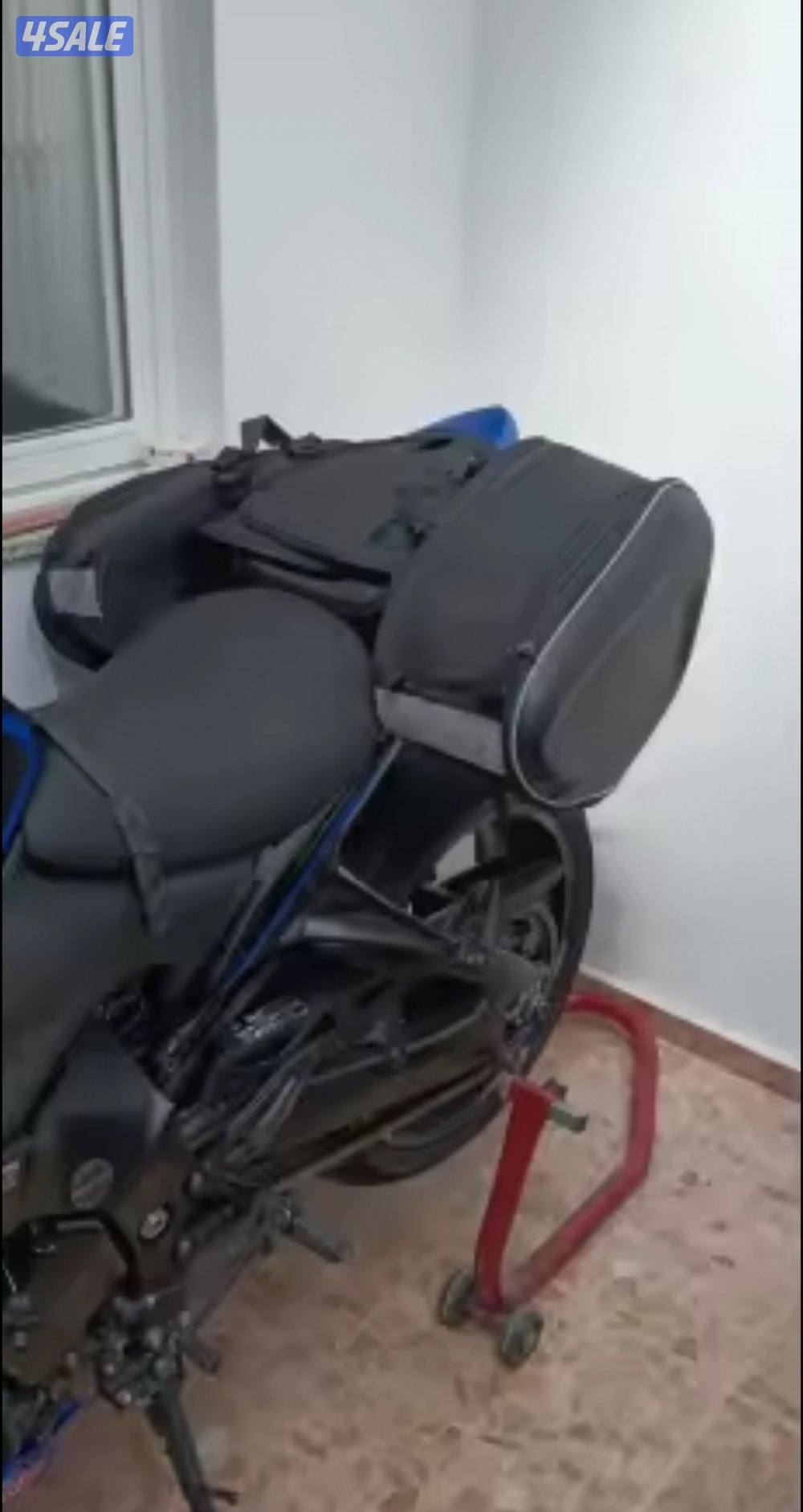 شنط  سيكل تثبت على المقعد الخلفي جديدة، معاها مرابطها وغلاف مطري8