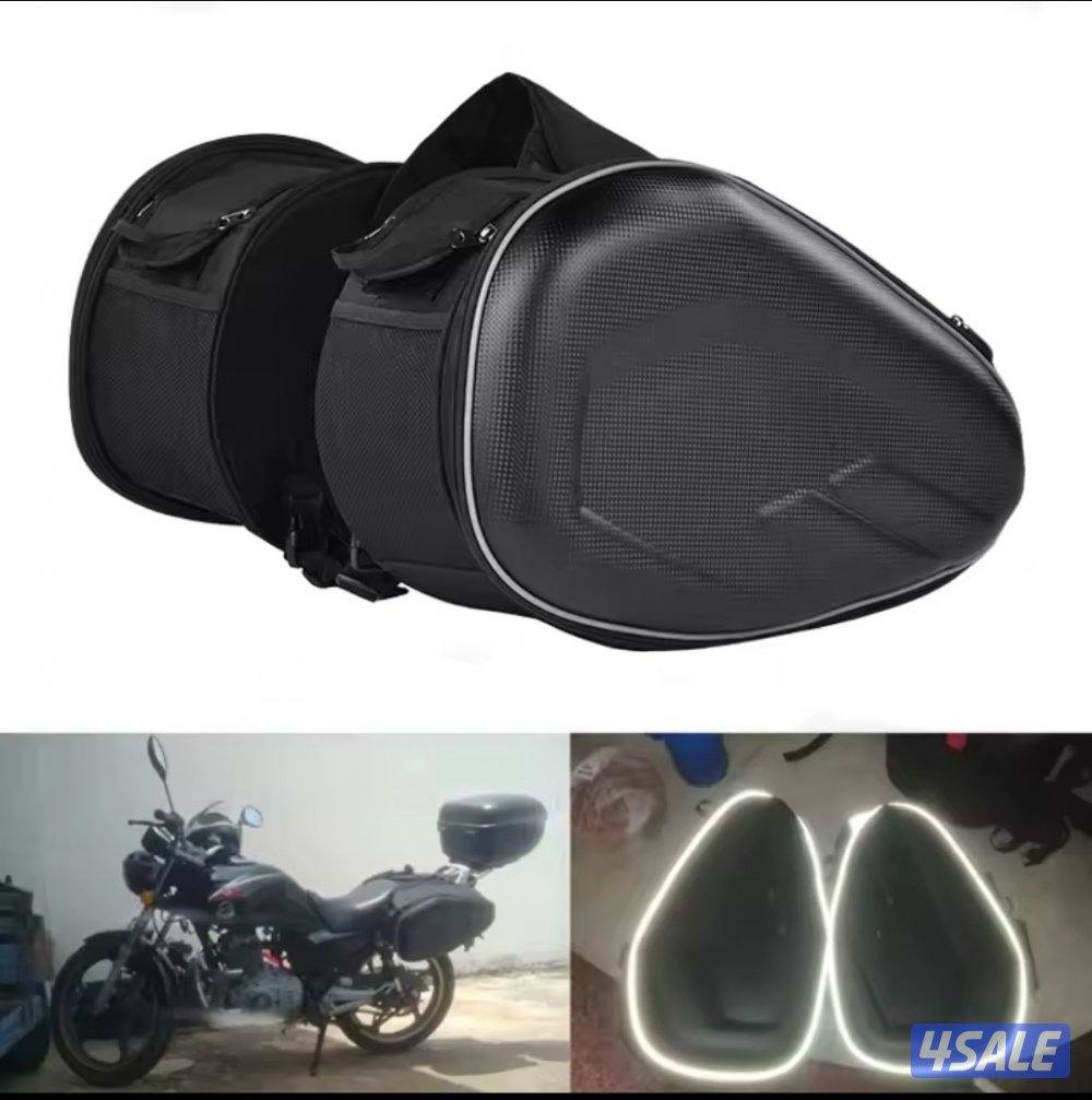 شنط  سيكل تثبت على المقعد الخلفي جديدة، معاها مرابطها وغلاف مطري11