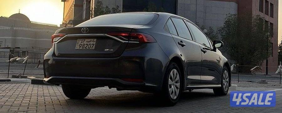 للبيع كرولا 2020 شرط الفحص صبغ الوكاله ماعدا قطعتين وللجادين فقط نظ جد3