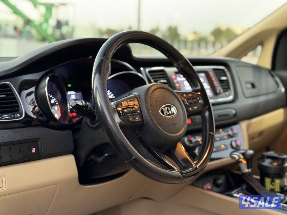 كيا كارنفال 2019 عداد 163 بحالة الوكالة بالكامل4