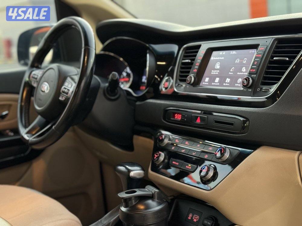 كيا كارنفال 2019 عداد 163 بحالة الوكالة بالكامل5