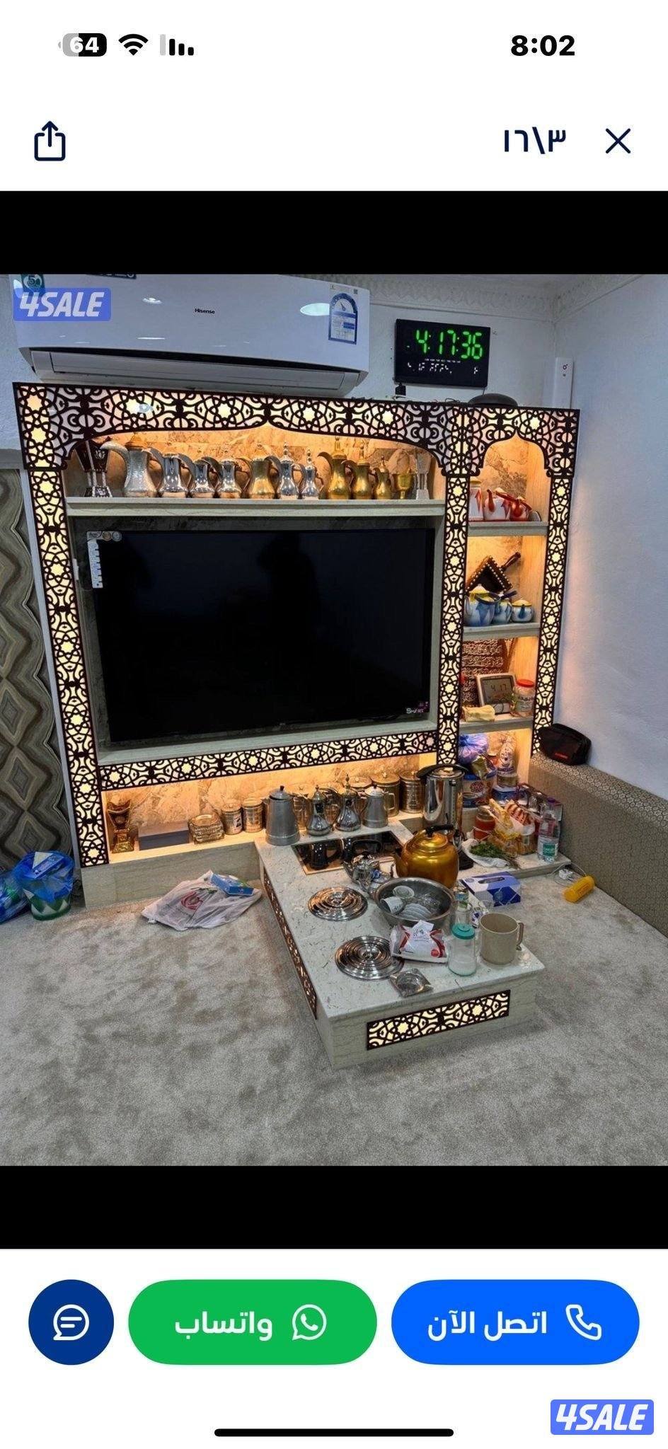 احدث تصاميم ديكورات خشب وجارات رخام10