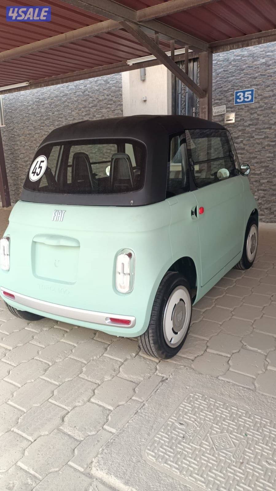 فيات كهربائيه الوحيده بالكويت5