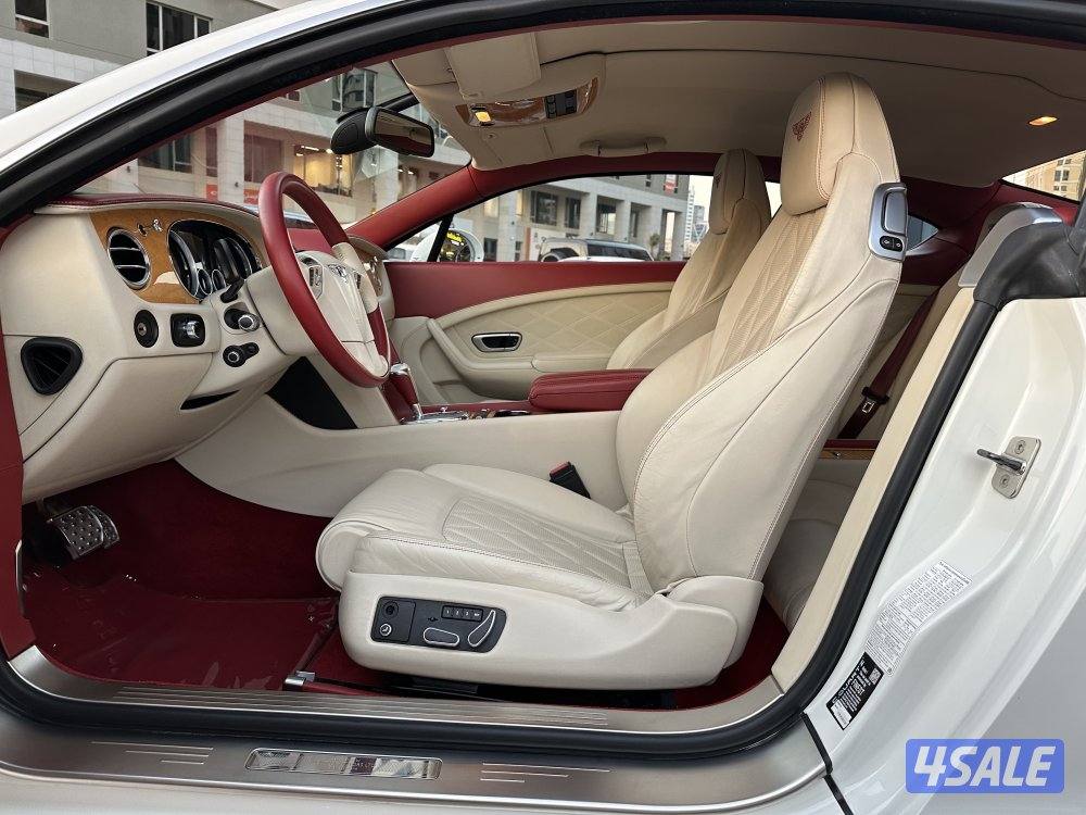 بنتلي GT كونتنتال 2013 عداد 77 الف وكالة 12 سلندر كأمل المواصفات2