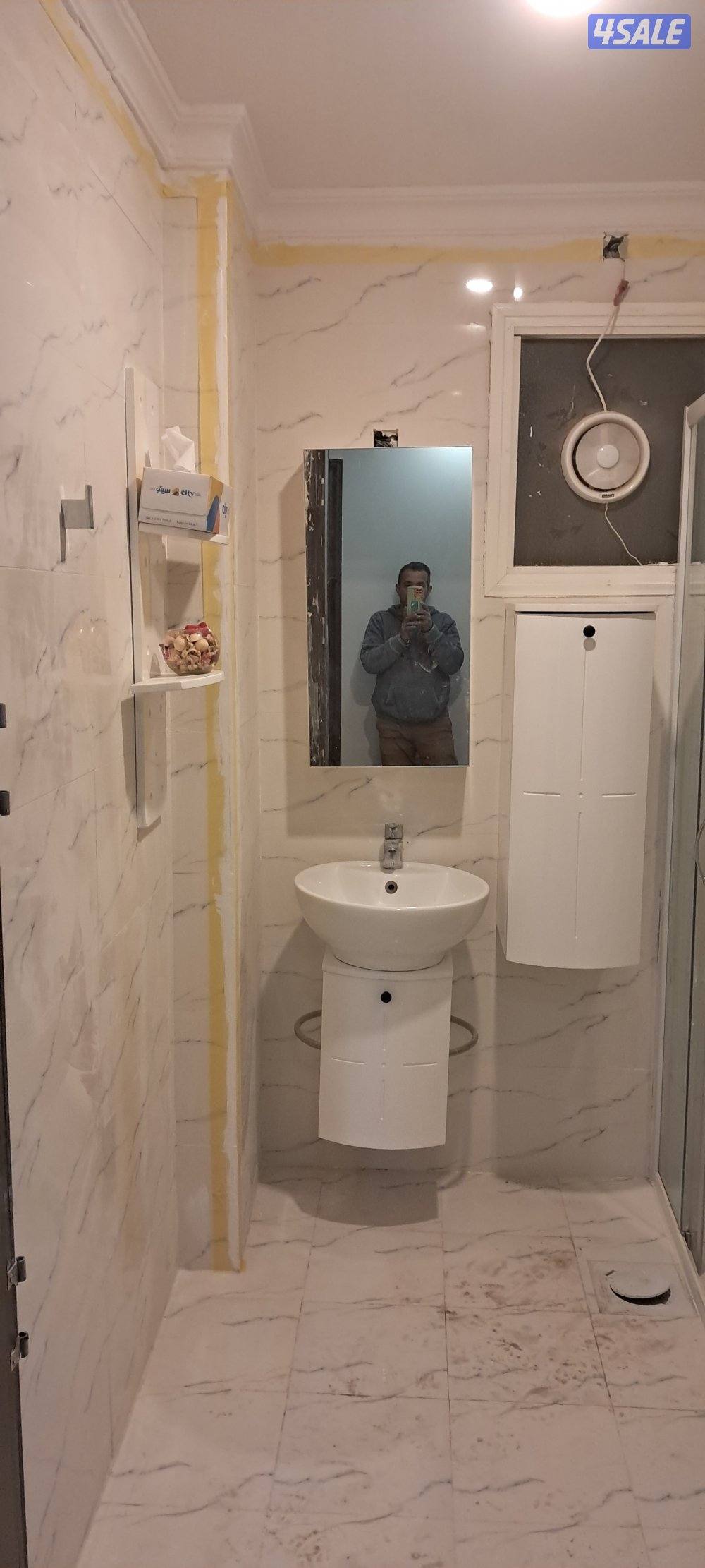 معلمين لتركيب السراميك فوق الكاشى مع صحى وعازل9