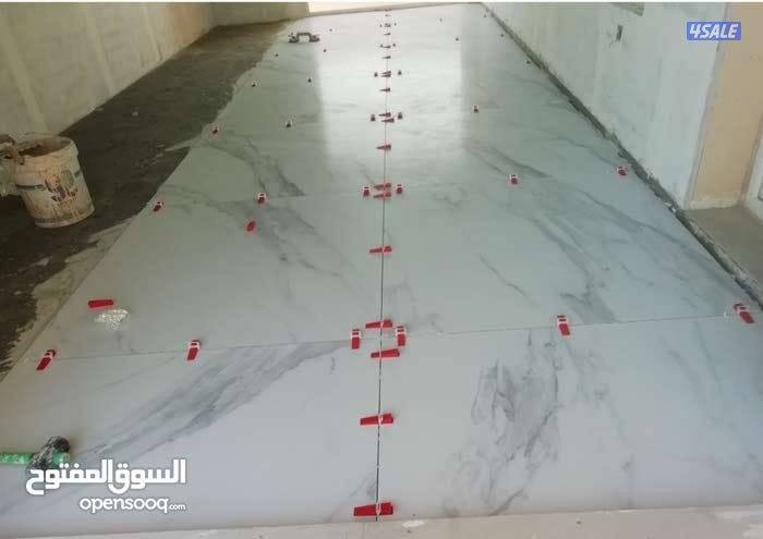 معلمين لتركيب السراميك فوق الكاشى مع صحى وعازل13