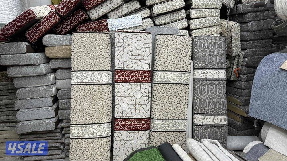 تفصيل وتنجيد مخاد ومراكي اسفنج البغلي وإسفنج سعودي ستاير وسجاد12