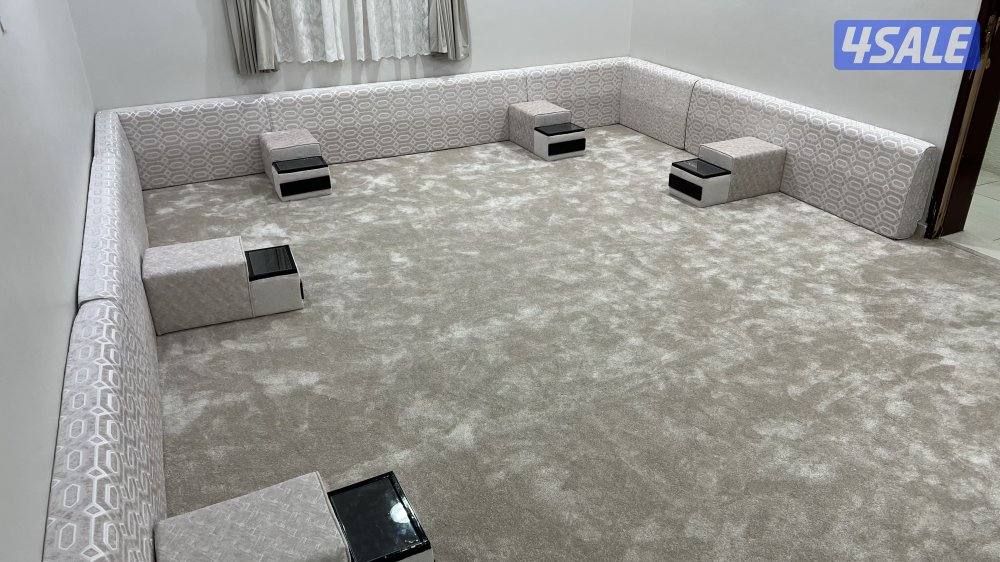 تفصيل وتنجيد مخاد ومراكي اسفنج البغلي وإسفنج سعودي ستاير وسجاد13