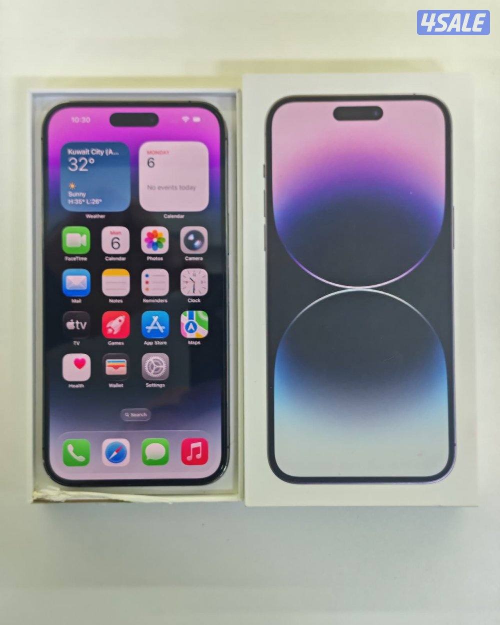 ايفون 14 برو ماكس بنفسجي 256 جيجابايت – iPhone 14 Pro Max Purple 256GB9