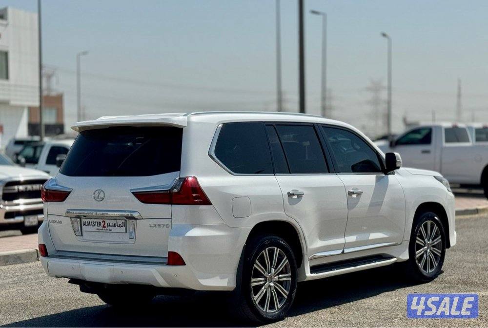 لكزس lx570  صبغ الوكاله شرط الفحص وارد الخليج2