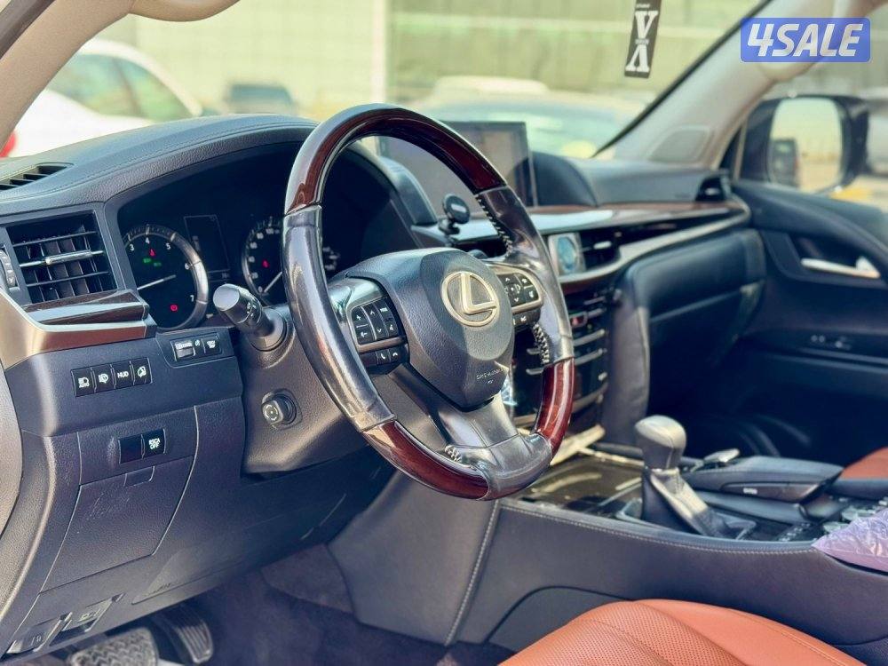 لكزس lx570  صبغ الوكاله شرط الفحص وارد الخليج4