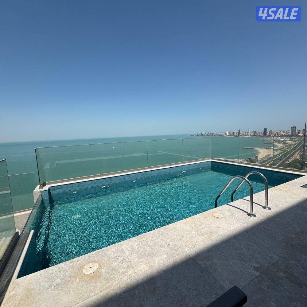 فيلا ( Pent House ) إطلالة بحرية مباشرة للإيجار في الشعب البحري9