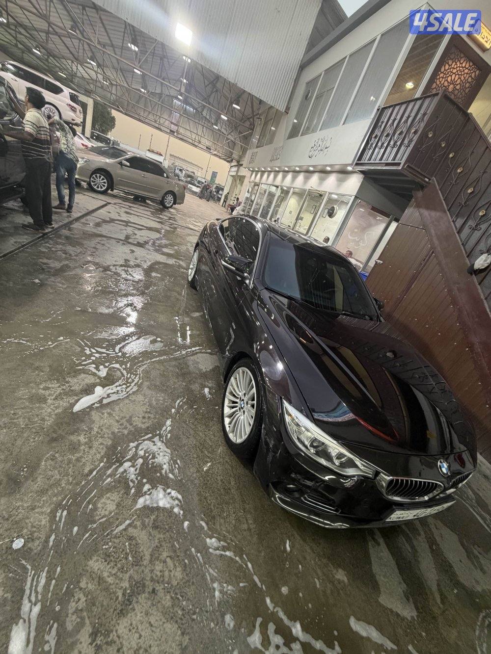 بى ام 428 i موديل 2016 كوبيه ماشية 165 الف شرط الفحص جير شاصى مكينة1