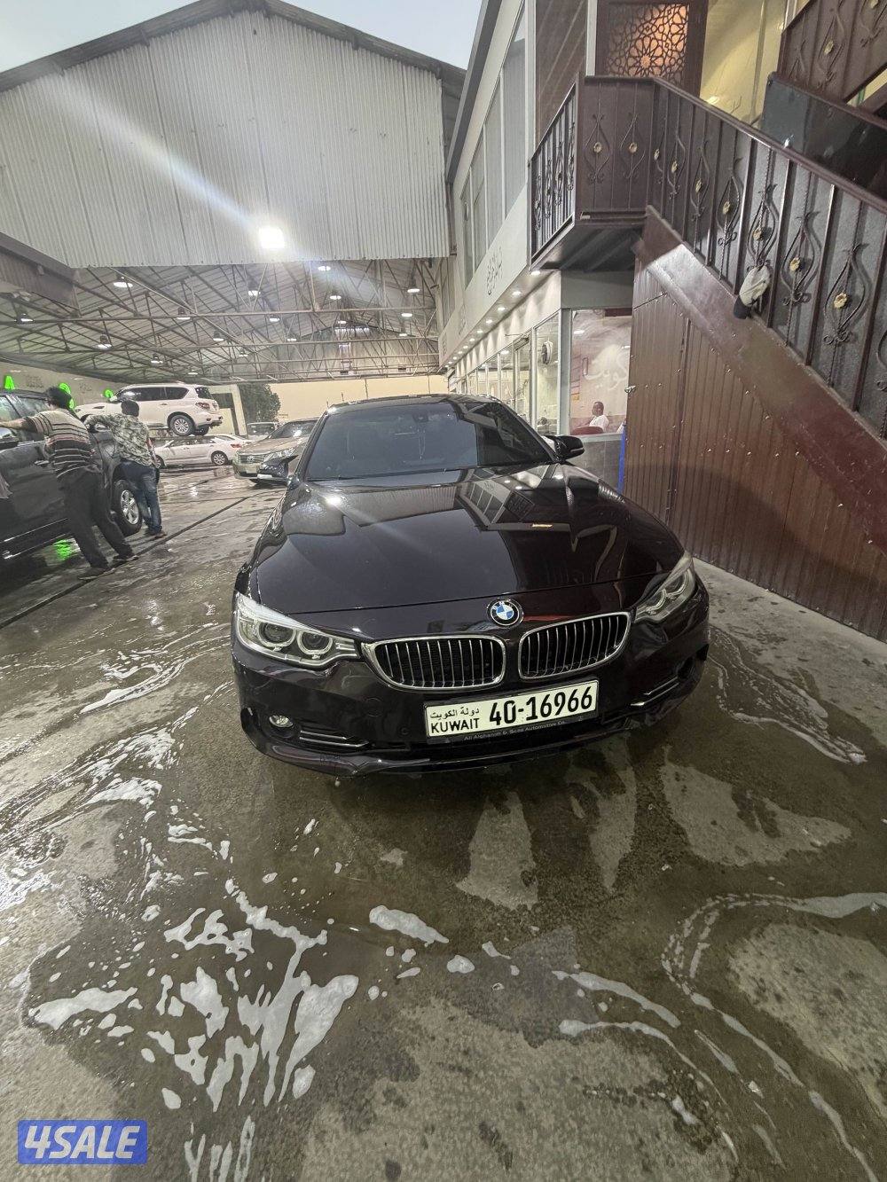 بى ام 428 i موديل 2016 كوبيه ماشية 165 الف شرط الفحص جير شاصى مكينة4