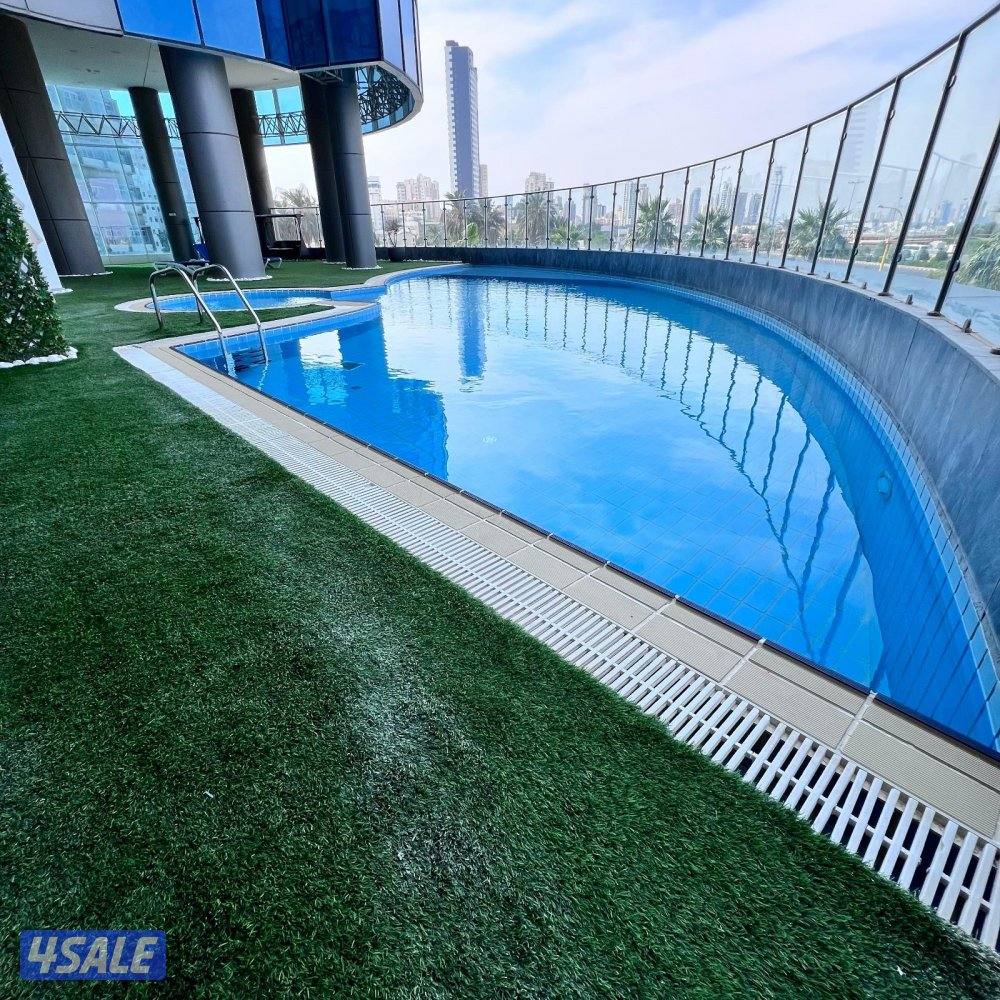 شقق مفروشة إطلالة بحرية للإيجار في السالمية قطعة 77