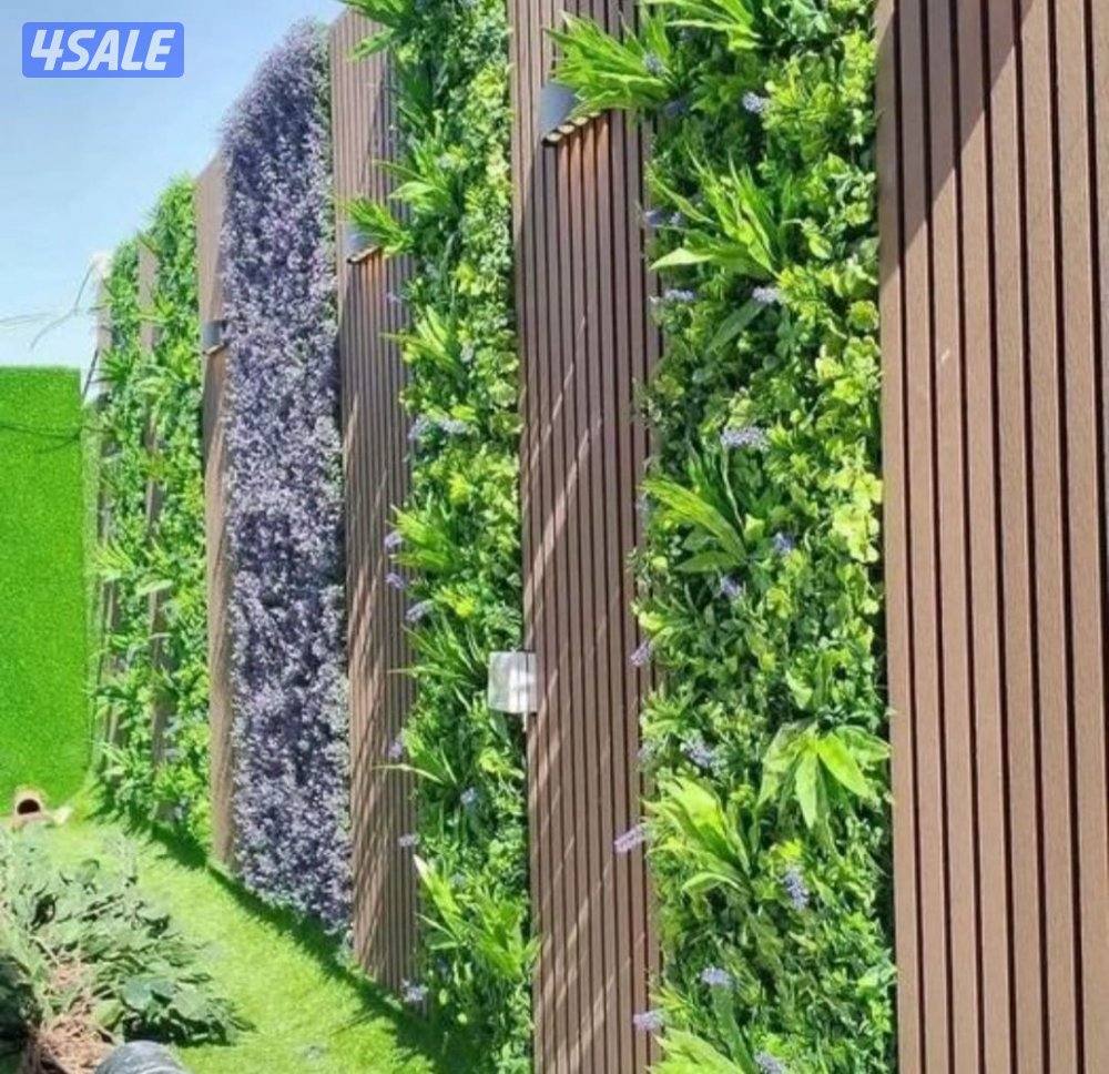 تنسيق الحدائق السور التركي ثيل الصناعي بديل الخشب المظلات3